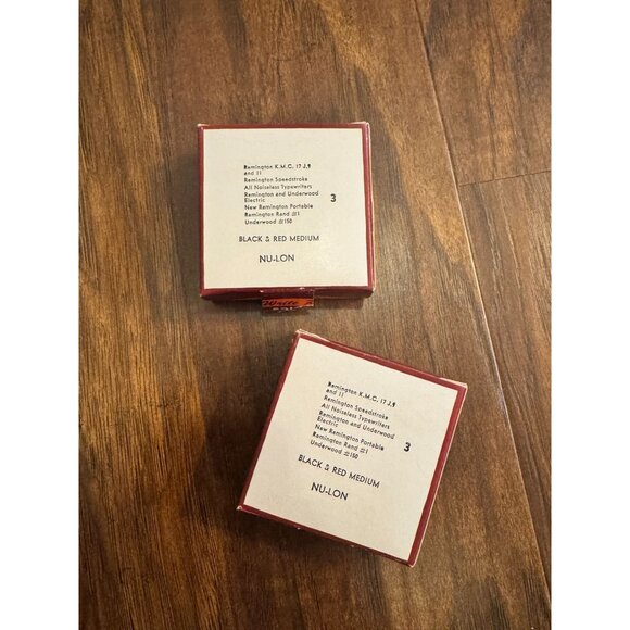 VTG Kleanwrite Typewriter Ribbon Black & Red M Nylon Remington & Underwood LA - Picture 3 of 6